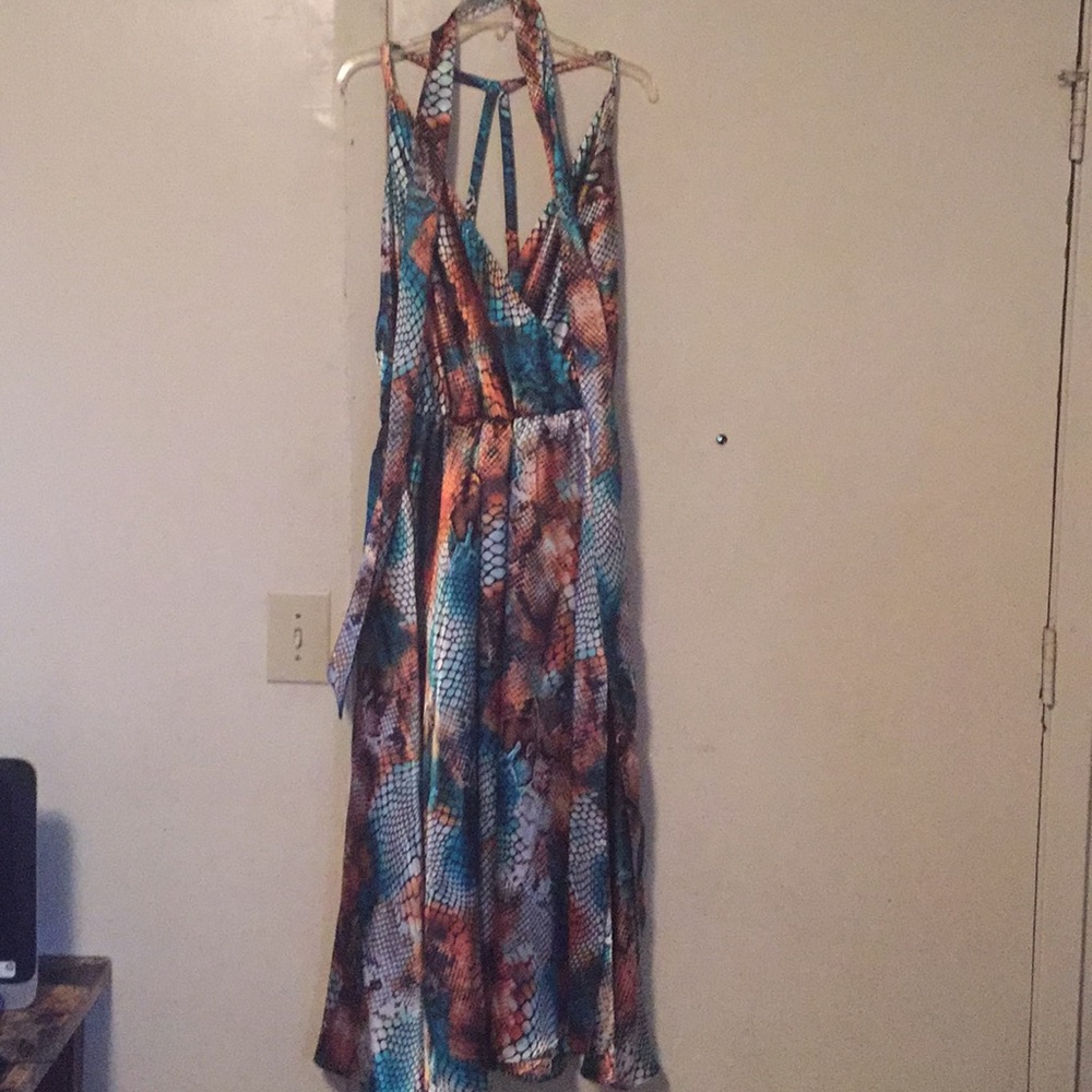 Pretty dress for plus size woman